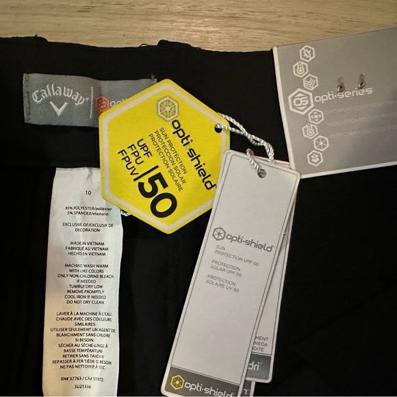 Callaway Women's Black Bermuda Shorts - Picture 3 of 5